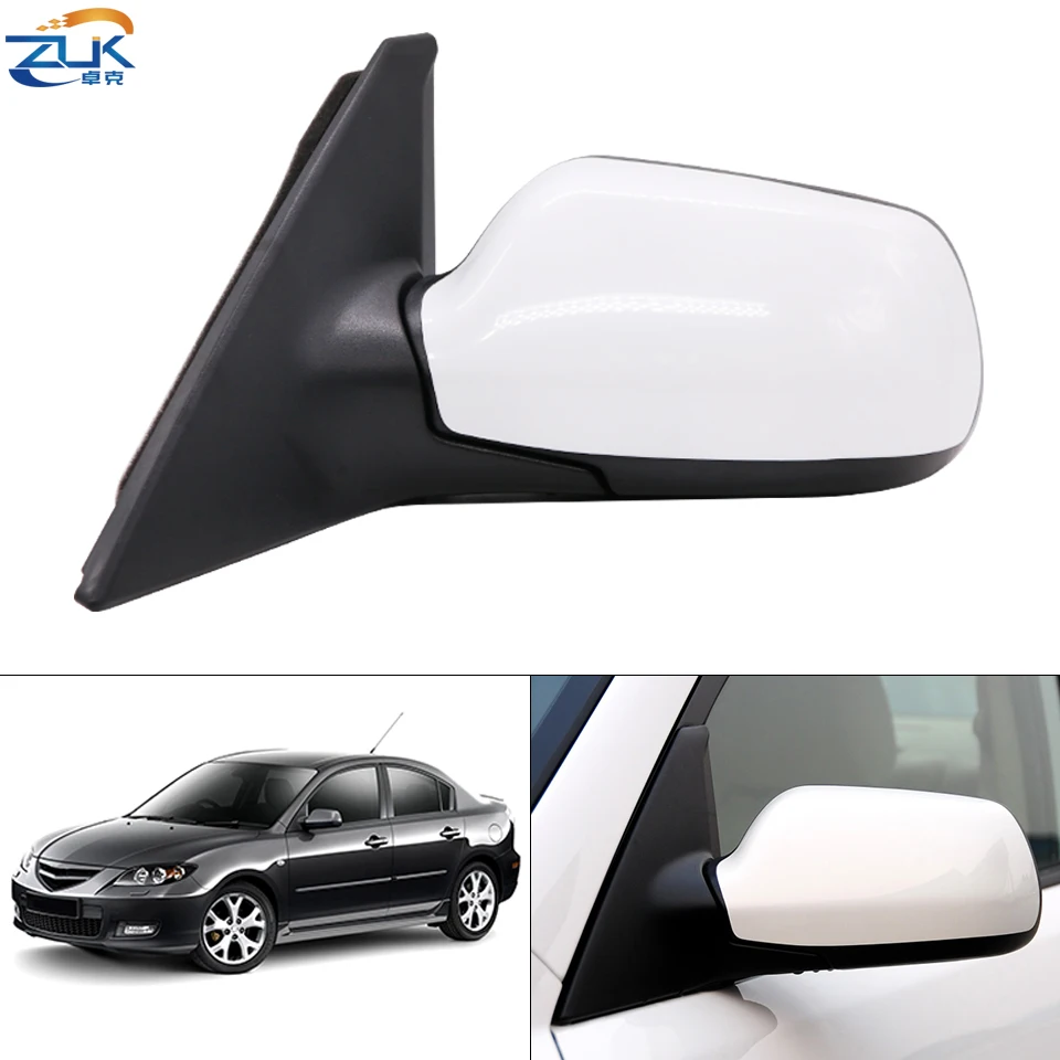 ZUK автомобиля внешние Зеркало заднего вида для MAZDA 3 (Axela) BK 2003 2009 M3 седан хэтчбек 5