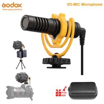 

Godox VD-Mic Shotgun Video Microphone Universal Recording Microphone Mic for DSLR Camera iPhone Android Smartphones Mac Tablet