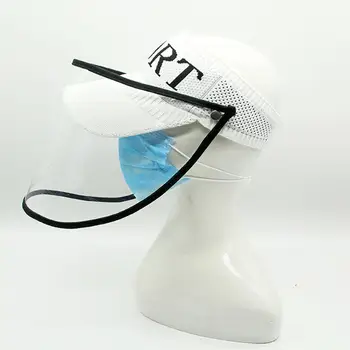

Children&Adults Unisex Anti-spitting Anti-fog Protective mask Hat adjustable Detachable Anti-fog Dustproof Empty cap A40