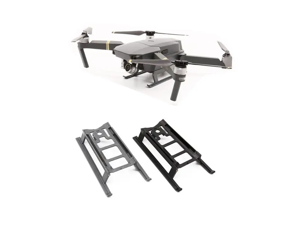 Folding Landing Gear Kit For Dji Mavic Pro Platinum Drone Height Extender Leg Guard Protector Landing Gear Aliexpress