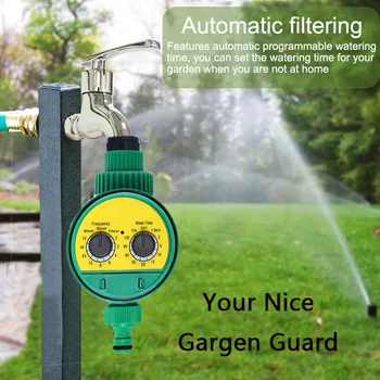 

Automatic Watering Timer Irrigation Timer Ball Valve Electronic Irrigation Controller Water Timer For Garden Watering System