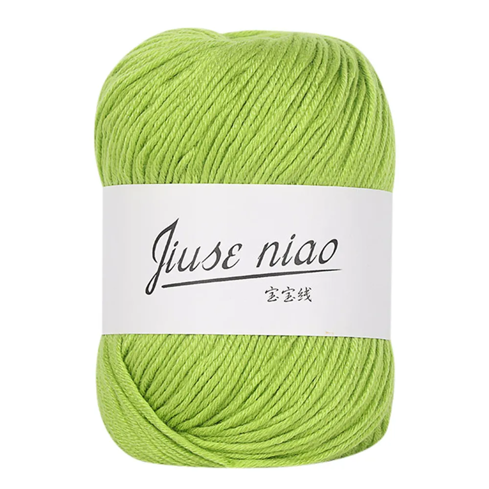 Multicolor J Высокое качество, теплая Домашняя одежда, шитье, сделай сам, молочная хлопковая пряжа, Детская Пряжа, вязание, Детские ручные одеяла# YL10 - Цвет: Multicolor J