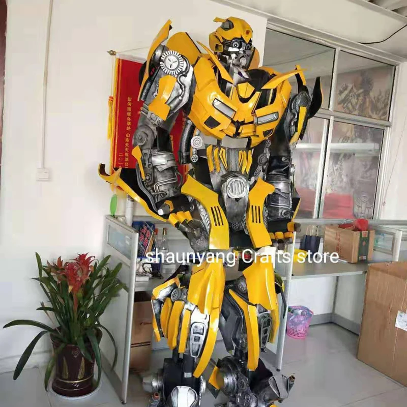

Wearable Armor deformation Robot Variable acoustic robot cosplay Performance armor warm field props