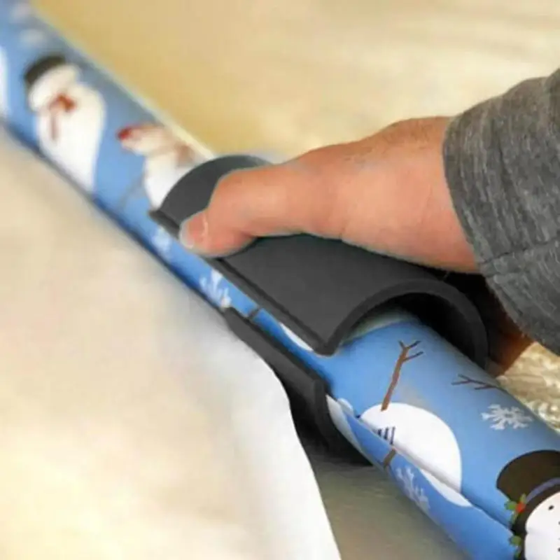 

Christmas Little Sliding Wrapping Paper Cutter-Clearance Wrapping Paper Cutting Tools Making Cuts in Seconds for gift