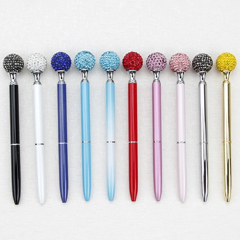 

Crystal Ballpoint Pen Colorful Creative Student Gifts and Office Stationery