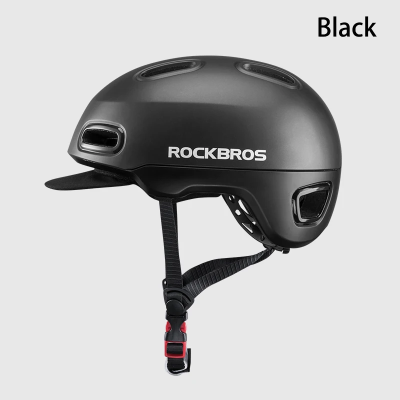 ROCKBROS велосипедный шлем дышащий EPS цельно-Формованный велосипедный унисекс ударопрочный шлем регулируемая шапка Велосипедное снаряжение - Цвет: No rain cover