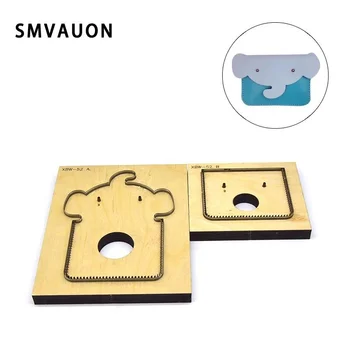 

Cutting Mold Wood Dies Leather Die Cutter DIY Fun Elephant Coin Purse Credit Card New 2020 For Cutting Mold Dies