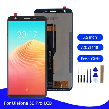 

Original For Ulefone S9 Pro LCD Display Touch Screen 100% Tested LCD Digitizer Glass Panel Replacement For S9 pro Screen LCD
