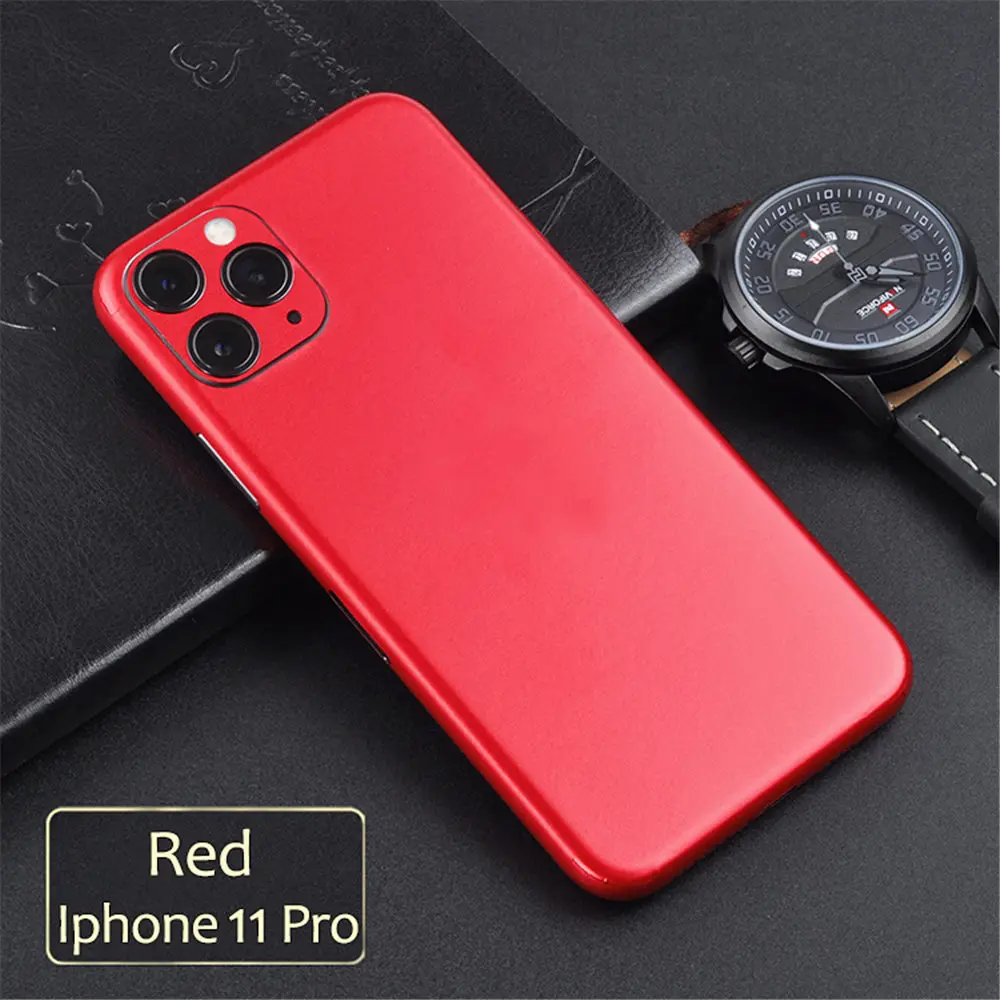 Для iPhone 11 ультра тонкий новые льда Portector задняя Стикеры - Цвет: For iPhone 11 Pro