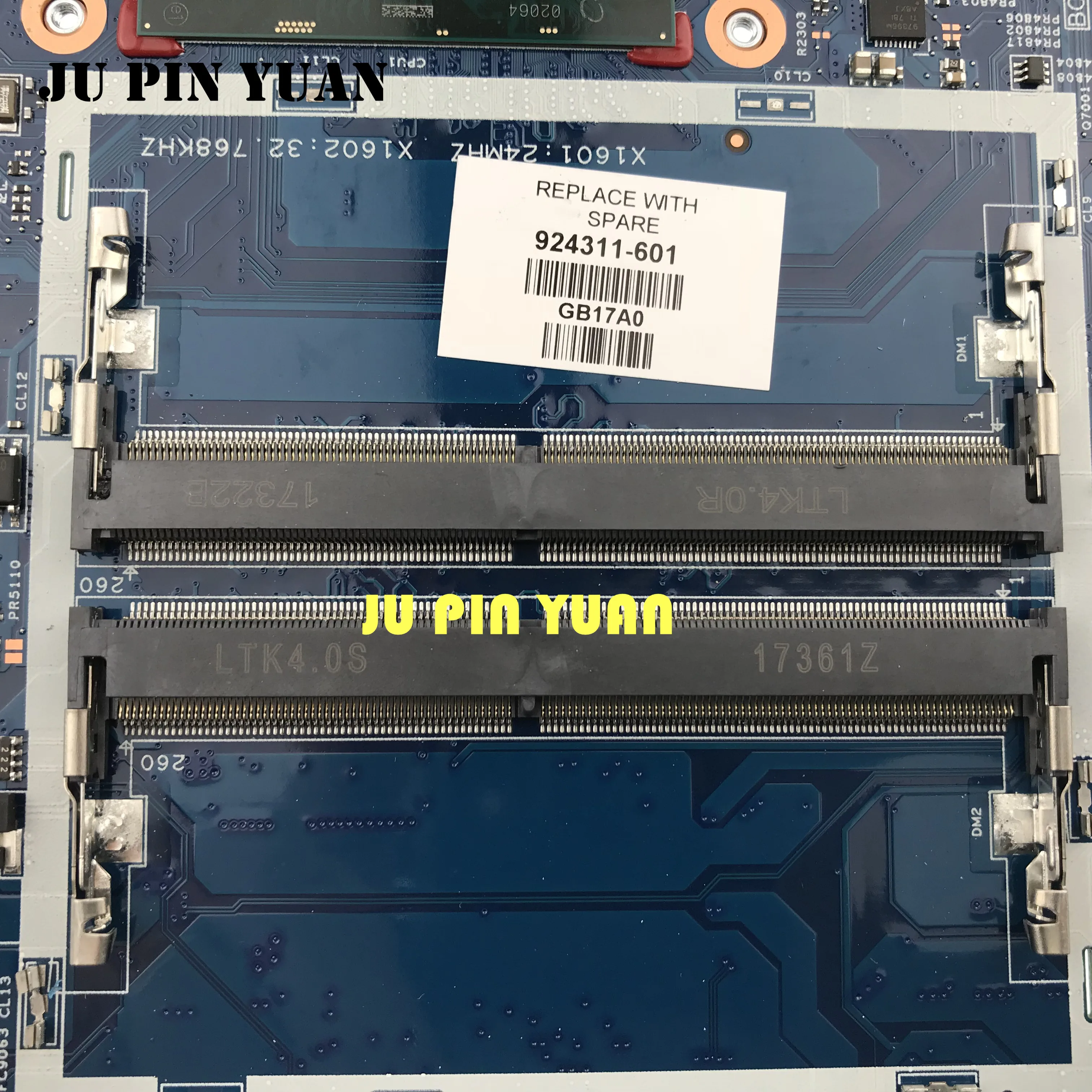 Материнская плата 924311 601 001 для ноутбука HP ENVY X360 CONVERTIBLE 15 BP 940MX 4 Гб i7 7500U 100% полностью