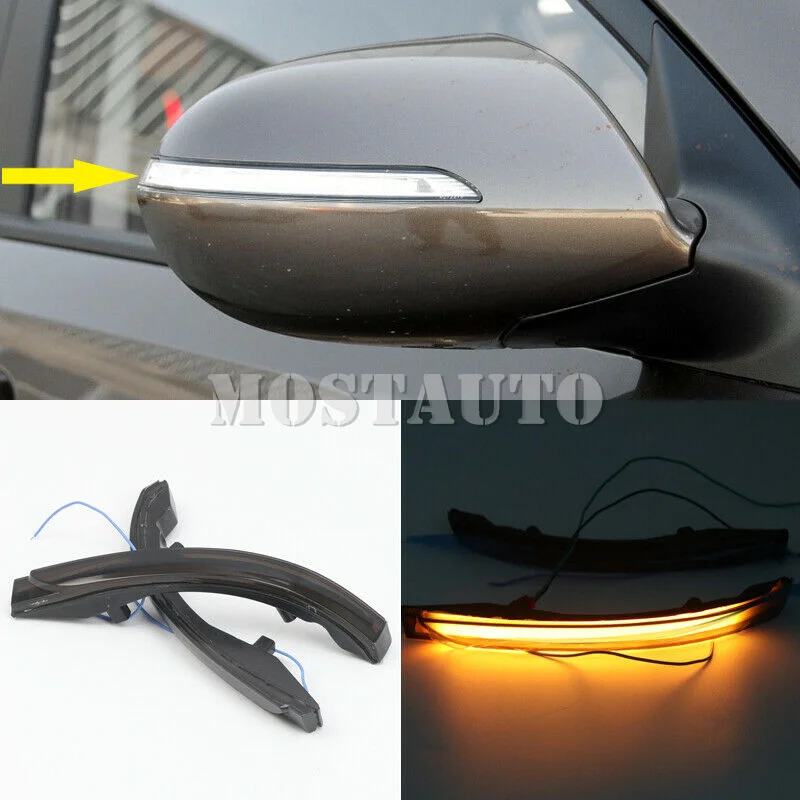 LED Dynamic Side Mirror Turn Signal Light Sequential Indicator For Kia Sportage R 2011-2015 2pcs Car Accessories Interior | Автомобили и