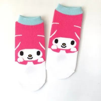 Милые японские носки с героями мультфильмов женские носки my melody носки для взрослых Япония Ограниченная серия! Детские носки по 10 пар в EU34-38