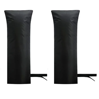 

Outdoor Faucet Covers for Winter Outside Long Faucet Protector Waterproof Faucet Freeze Protectors Socks 20 x 7.87 Inch (Black)