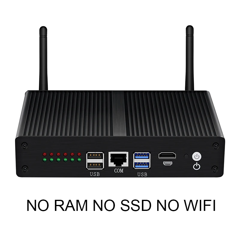 Мини ПК Intel Celeron 6 lan Minipc Linux Win 10 тонкий клиент LAN USB Компьютерный офис Pfsense карманный