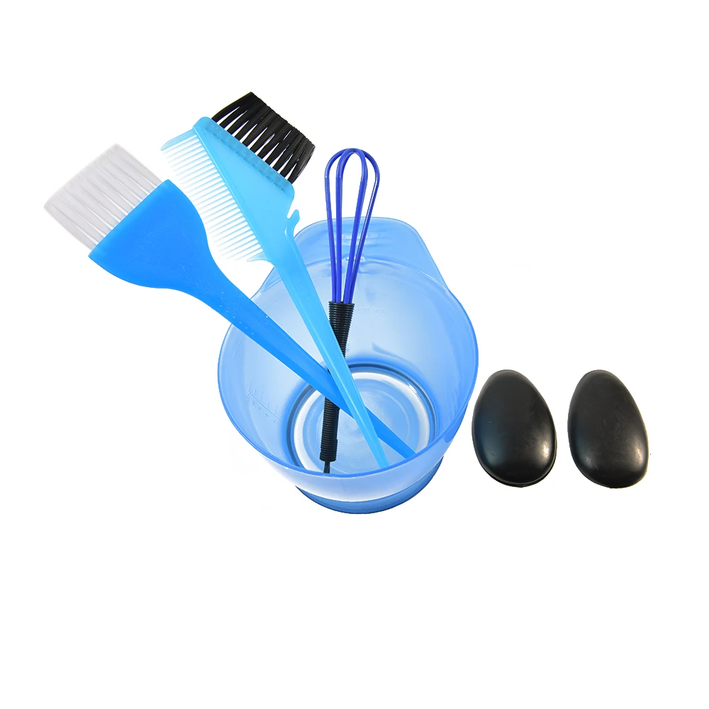 Description Picture 5 of item5PCS Hair Dye Color Brush Bowl Set with Ear Caps Dye Mixer Hair Tint Dying Coloring Applicator Hairdressing Styling Accessorie