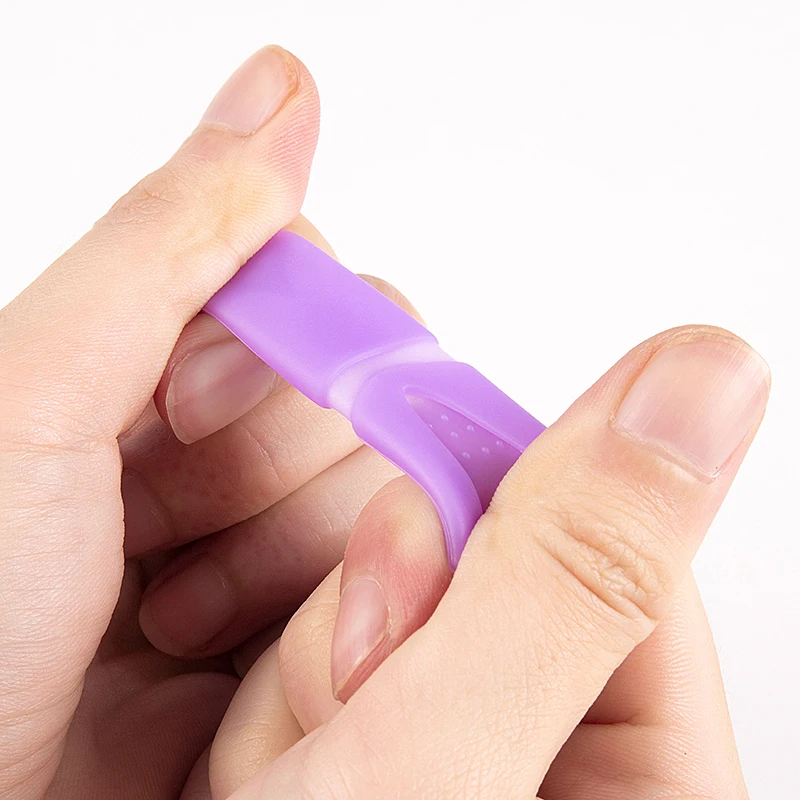 5 шт ногтей советы средство для снятия УФ гель-лака обертывание Силиконовый Эластичный замачиваемый колпачок зажим для маникюра очищающий лак инструмент многоразовый палец