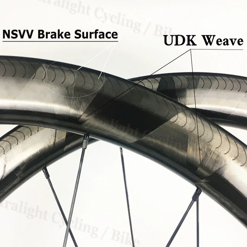 

Cheap Full Carbon 700C 50mm Depth Clincher Road Bicycle Wheels Bicycle wheels T800 carbon fiber road wheelset
