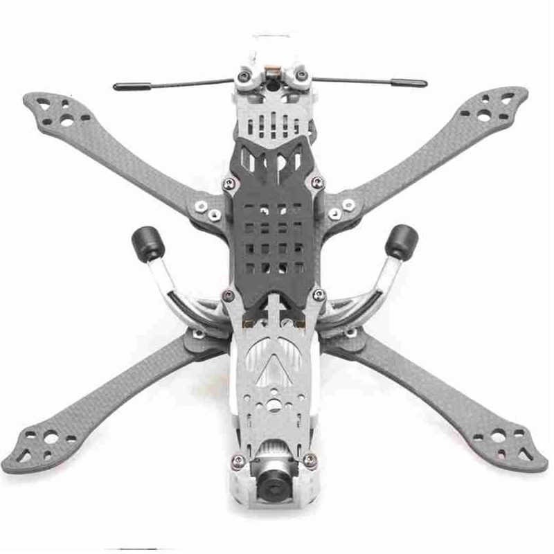 FLYWOO Mr. Croc-hd Kit de cadre 5 ch/6 pouces/7 pouces course FreeStyle pour FPV Air unité numérique FPV système RC Drone bricolage pièces Accs