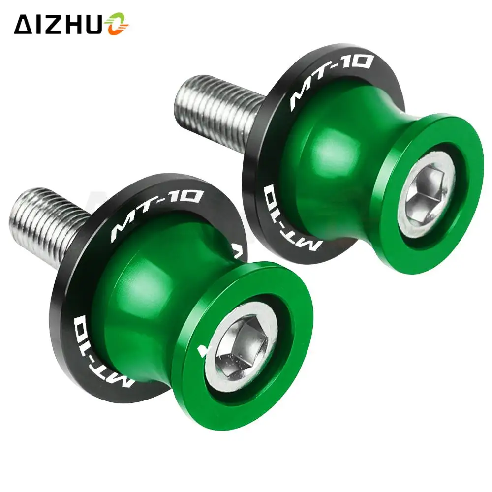 Motorcycle Swingarm Slider Spools MT 10 CNC Stand Screws 6MM Accessories FOR YAMAHA MT10 MT-10 2016-2021 2020 2019 2018 MT10 SP