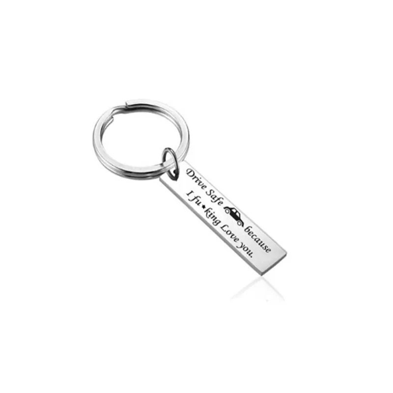Leather Keyring Engraved Evolution Ape to Man Pilot Crew