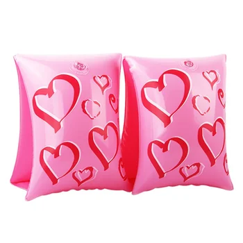 

2pcs/lot Child Adult Yellow Thicken PVC Swimming Arm Ring Floating Rings Kids Inflatable Swim Life Air Sleeves