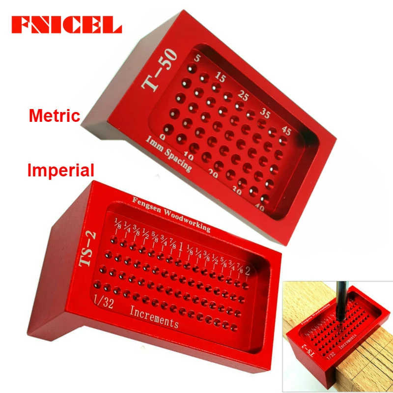 T-50 Measuring Tool Woodworking T-Type Scribe Mark Measurement Aluminum Ruler 15