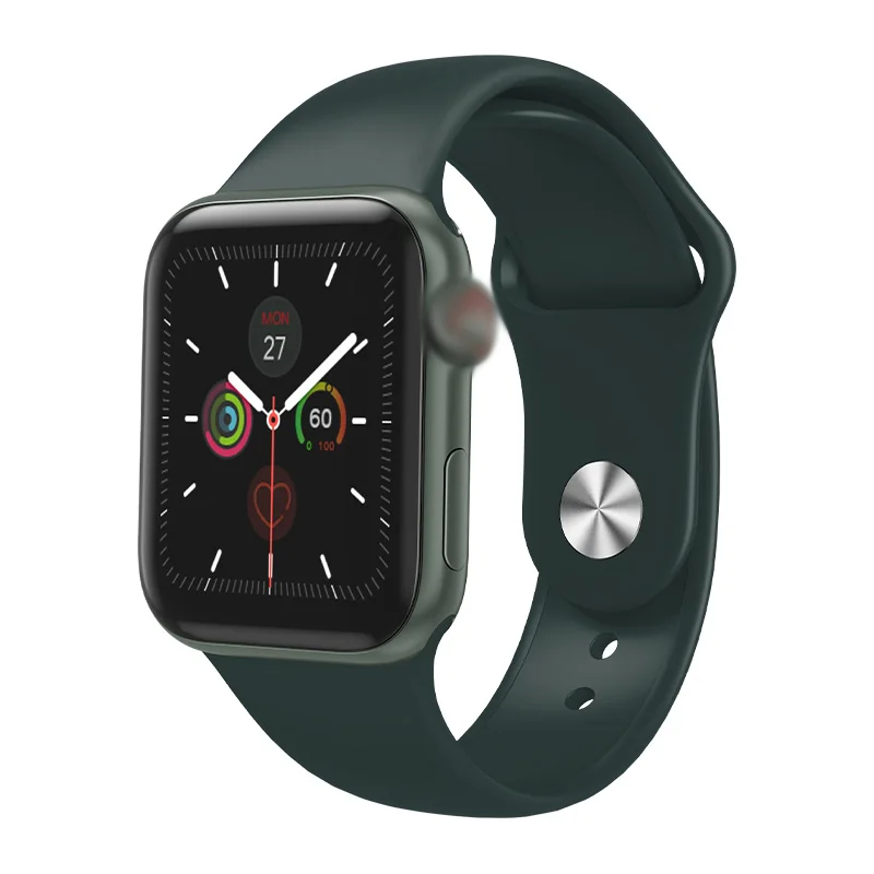 Lerbyee Смарт-часы W58 монитор сердечного ритма кровяное давление фитнес-часы цветной экран для мужчин и женщин Смарт-часы спортивные для iOS Android - Цвет: green