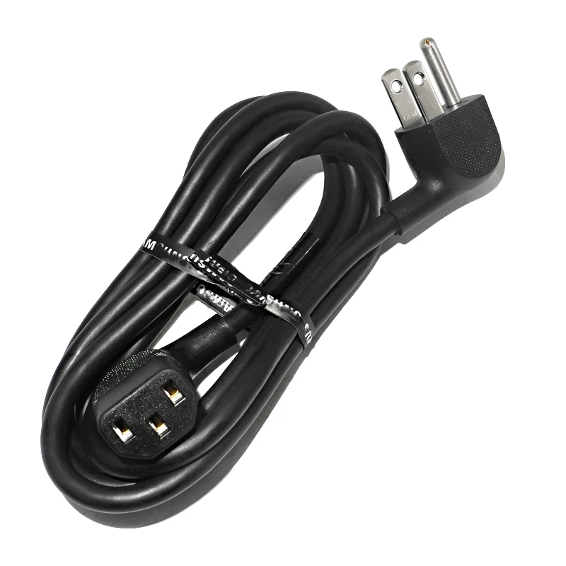 Прямоугольный US AC Мощность кабель Шнур для PC PSU ТВ принтер Камера ди-Джея свет