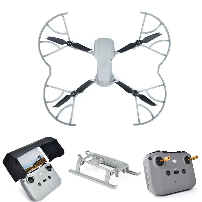 

For Mavic Air 2 Propeller Guard Protection Landing Gear Sun Hood Joystick for DJI Air 2S/DJI Mavic Air 2 Accessories Sunshade
