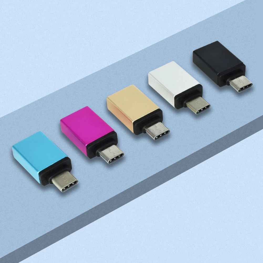 Тип-c штекер USB 3,0 Женский OTG адаптер конвертер для телефона Android USB диск разъем Microusb кабель адаптер usb type C