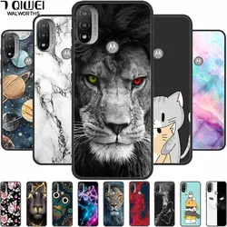 For Motorola Moto E20 Case E 20 Silicone Marble Soft Protective Phone Cover for Moto E20 Paras MotoE20 E 20 2021 TPU Funda Coque