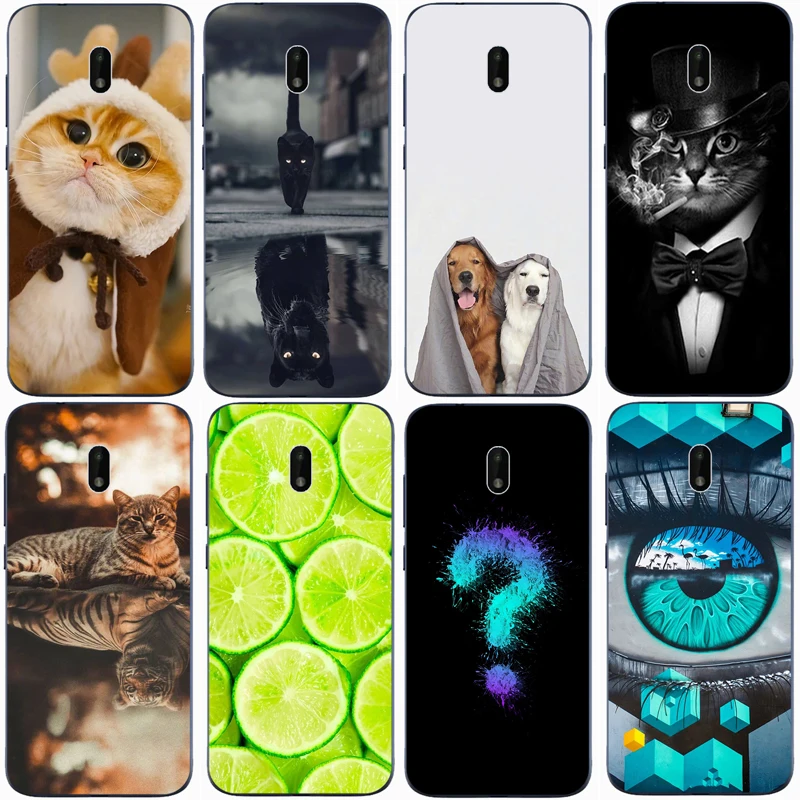 Cover Posteriore In Tpu In Silicone Morbido Di Moda Per Nokia C1 Custodia Per Telefono Funda Per Nokia C1 Plus Custodia Per Cartoni Animati