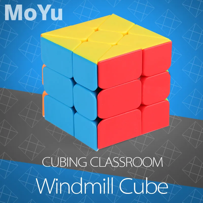 MoYu MoFangJiaoShi ветряная мельница, магический куб, Cubo Magico, профессиональный Нео скоростной куб, головоломка, антистрессовые игрушки для детей