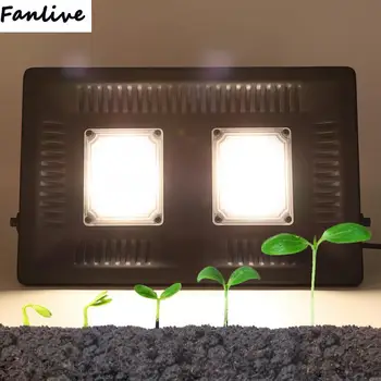 

10pcs AC 110-220V 100W Solar Powered LED Plants Growing Light Full Specttrum COB Plant Grow Lamp For Indoor Greenhouse Comes