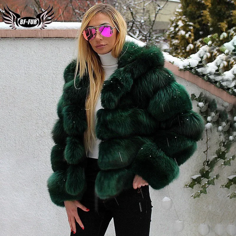On çoban Ürpertici green fur jacket 