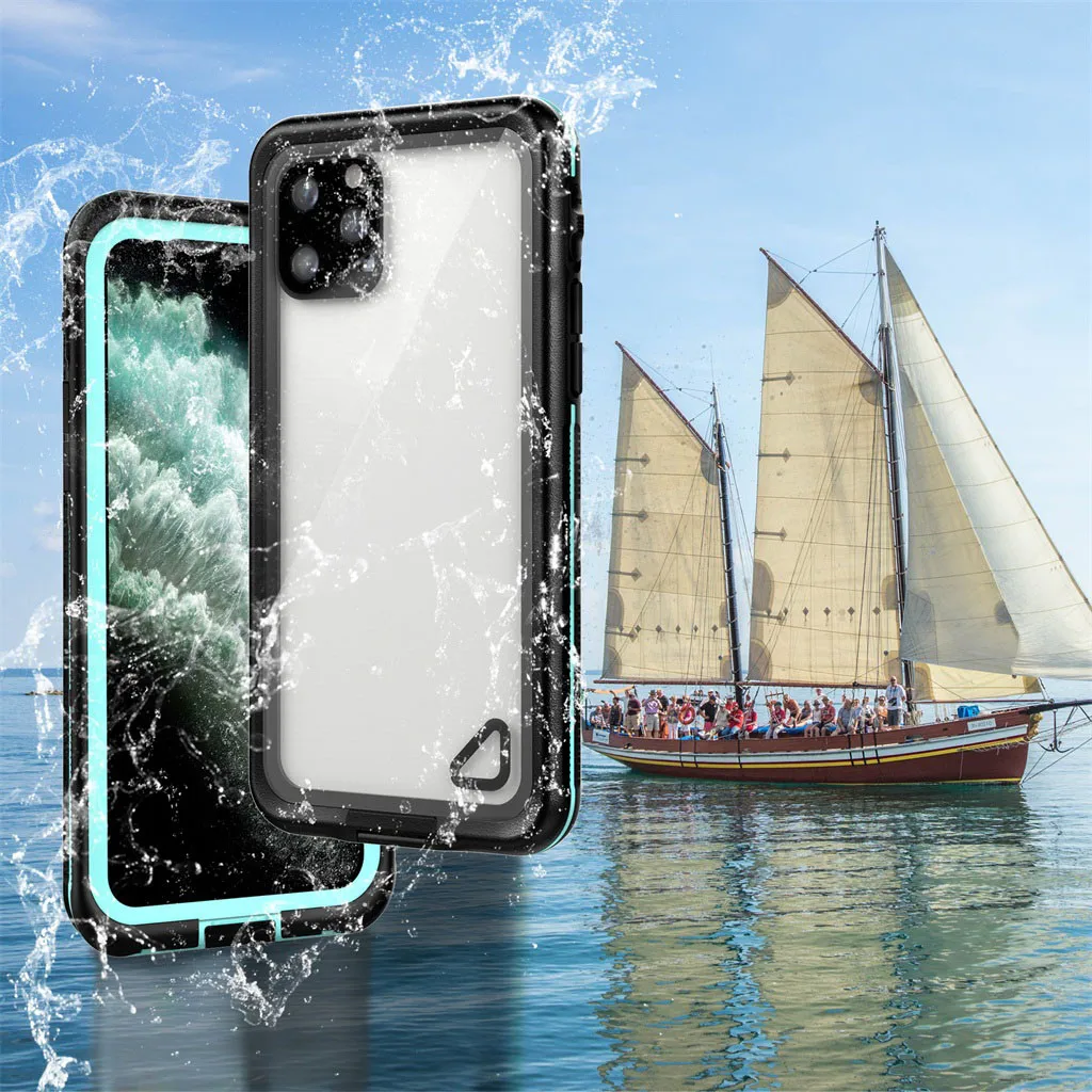 Чехол для Iphone 11 Pro 5,8 дюймов, водонепроницаемый ударопрочный силиконовый чехол, грязеотталкивающий Снежный защитный чехол