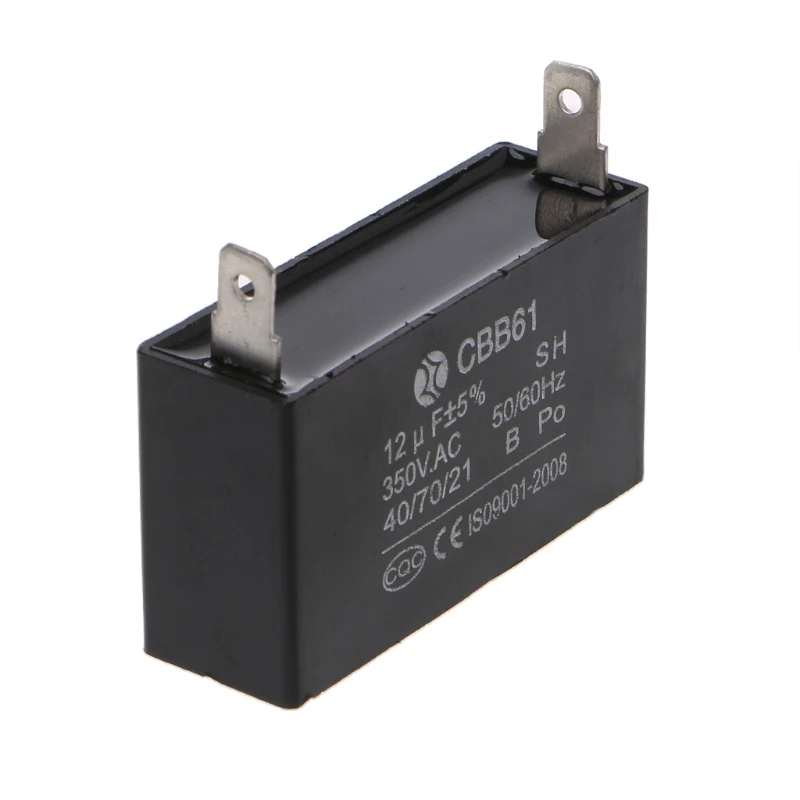 12uF Generator Capacitor CBB61 12uF 50/60Hz 350VAC Fan Motor