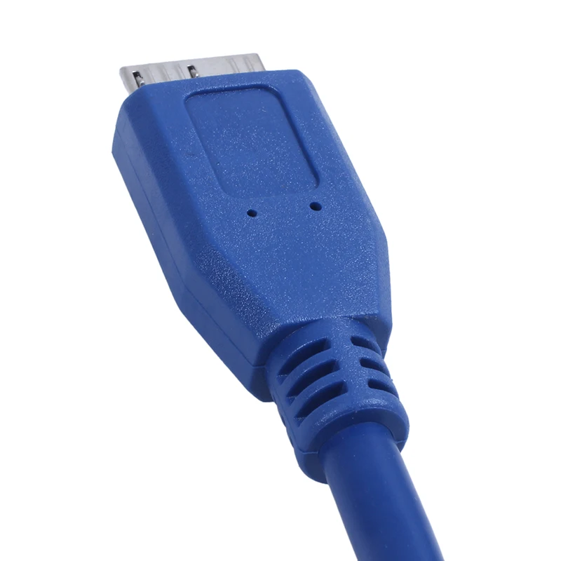 AAAE Top-30 см синий USB 3,0 male-Micro-B male кабель для синхронизации и зарядки шнур питания