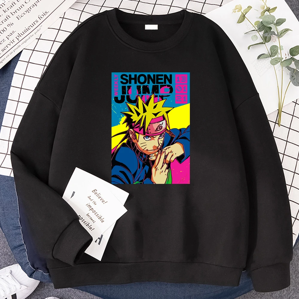 Hot Item Hoodie Men Sweatshirt Pullover Unisex Clothes Streetwear Crewneck Fleece Japan Anime pBQKMzyzQ79