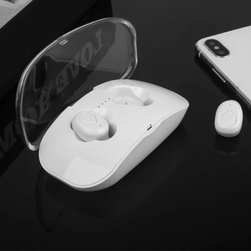 Для Bluetooth Беспроводная мини гарнитура Bluetooth с зарядным устройством 2-в-1 соединение антирадиационные монофические вакуумные/бинауральные гарнитуры музыкальные наушники