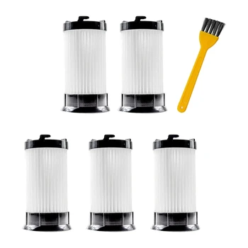 

5 Packs of Replaceable HEPA Filters, Suitable for Eureka GE DCF-4, DCF4, DCF-18, DCF18 Vacuum Cleaner Filter Set