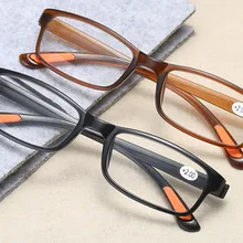 5 шт./партия TR90 мужские и женские ультралегкие очки для чтения HD Смола очки при дальнозоркости