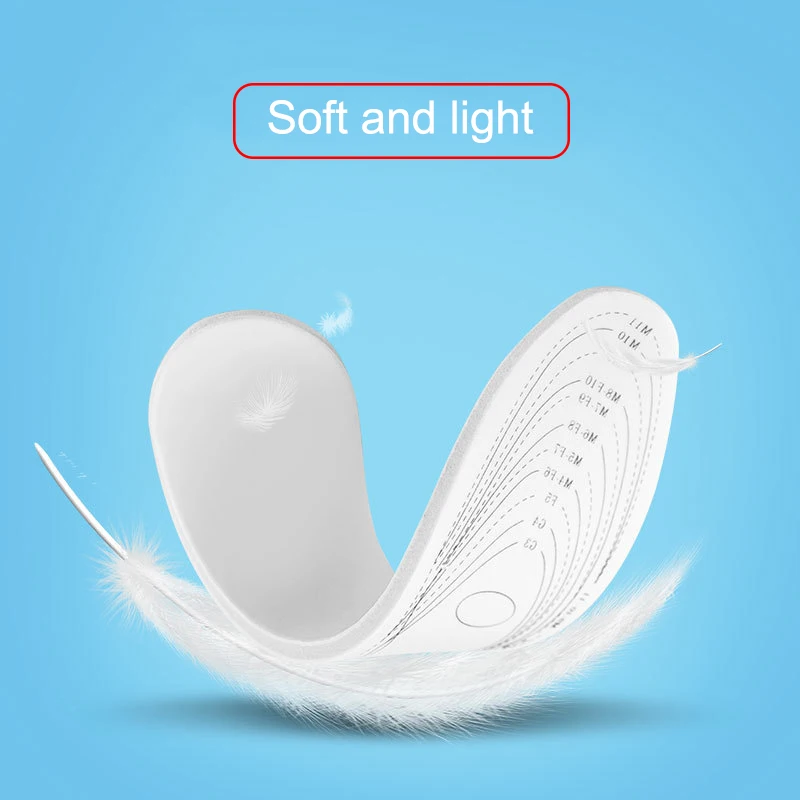 

1 Pair Memory Foam Insoles Orthotic Arch Foot Care Comfort Pain Relief Three-Layer Thickening Can Be Cut All Size LBY