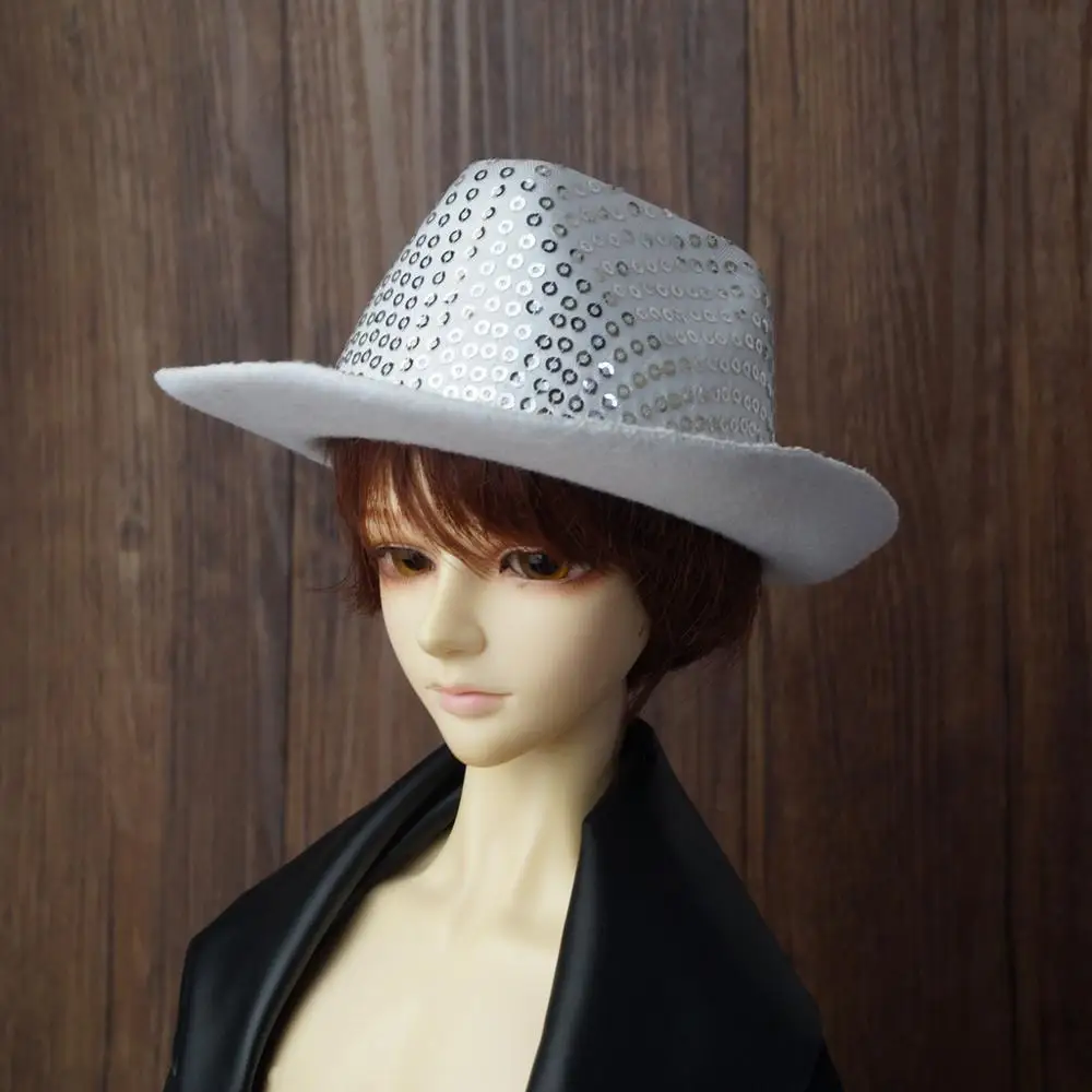 Белая джазовая шапка, шапка бини для 1/3, 24 дюйма, 60 см, BJD Кукла SD DK DZ AOD DD, кукла,, HEDUOEP