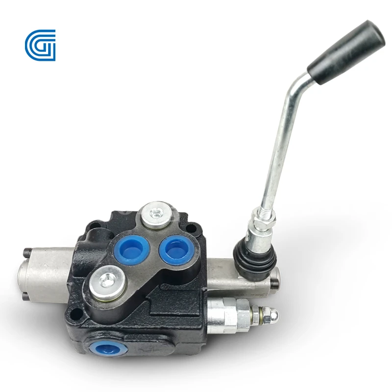 Hydraulic Multi Way Directional Valve Manual Distributor Control Positioning And Reset Valves
