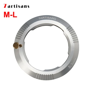 

7artisans LM-L M-L Lens Adapter ring for Leica M mount Lens to Leica SL Leica T CL Lumix Panasonic S1 S1R Sigma FP cameras