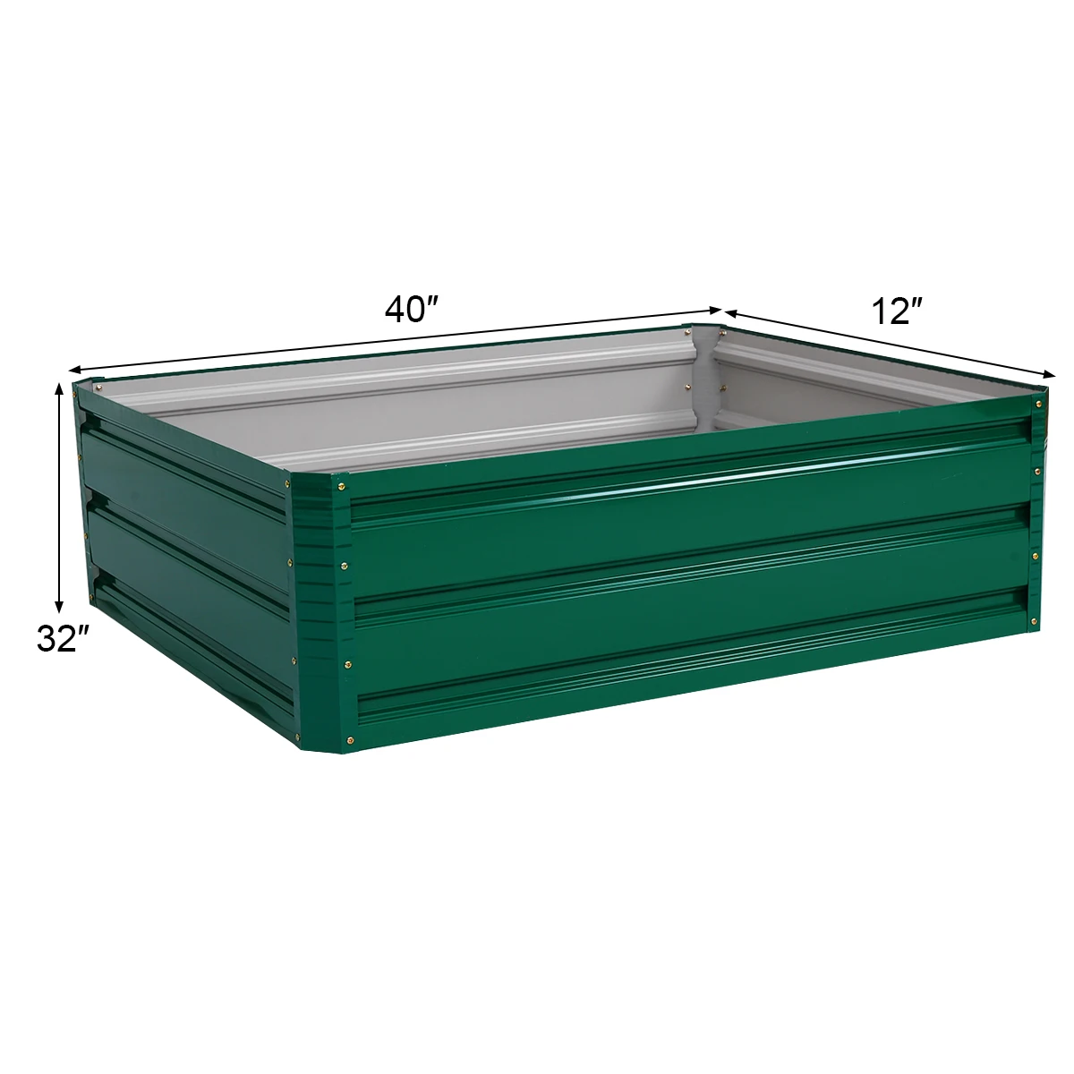 Costway 40 &quotx 32&quot патио поднятый сад кровать растительный цветок растение темно