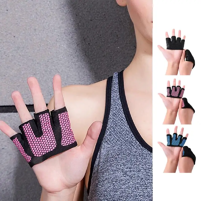 

High Quality Sports Gym Anti Slip Gloves Women Training Exercise Weight Lifting Gloves Half Finger Body Workout Fitness Glove