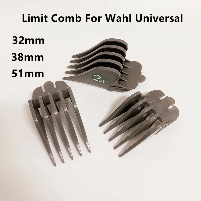 3pcs/set Large Limit Comb For Wahl Electric Clippers Universal Accessories 32/38/51mm Barber