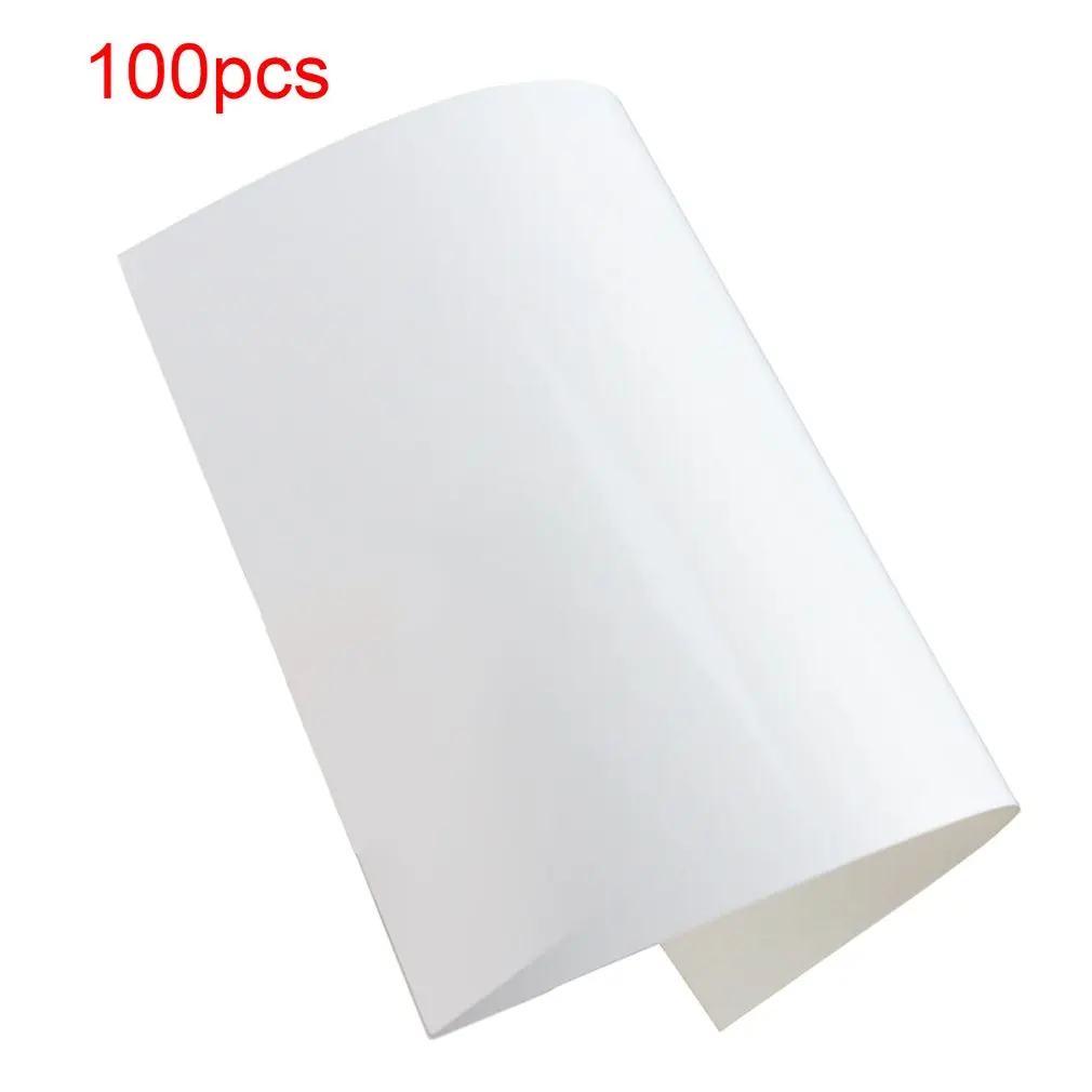 

TIANSE 100 sheets/pack Photographic Paper for WECHAT A7 Size Photo Waterproof Quick Dry Real Color Photo Album Cover